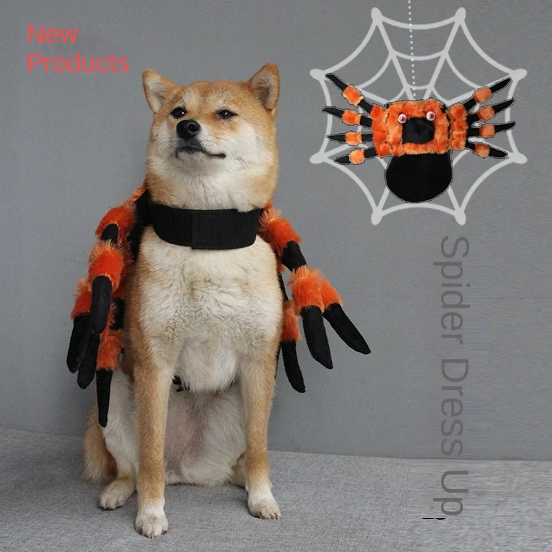 

Pet Halloween New Animal Transformation Costume Spider Costume Cat Ghost Festival Costume Dog Play A Role Halloween Decoration