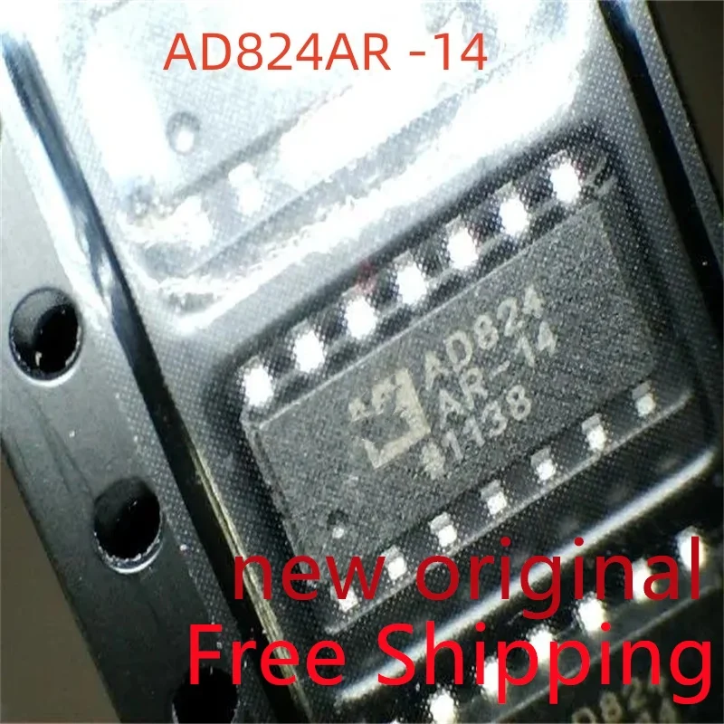 5piece AD824ARZ-14 AD824ARZ AD824AR-14 AD824 SOP-14 Code: AD824A precision amplifier chip New Original