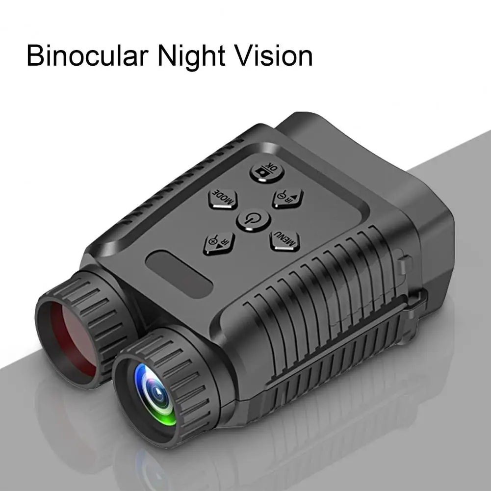 Binocular Night Vision Device HD-compatible 1080P Sensor 10x Magnification 300m Range Support TF Card Photography Handheld