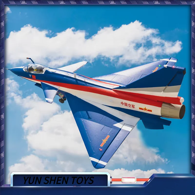 

New Fms 64mm Ducted J-10 Commemorative Edition Attack Aircraft Remote Control Electric Aviation Model Fixed Wing Aircraft Gift
