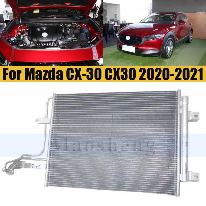 Repellant Car Condenser For Mazda CX-30 CX30 2020-2021 Auto Water tank condenser Car Radiator