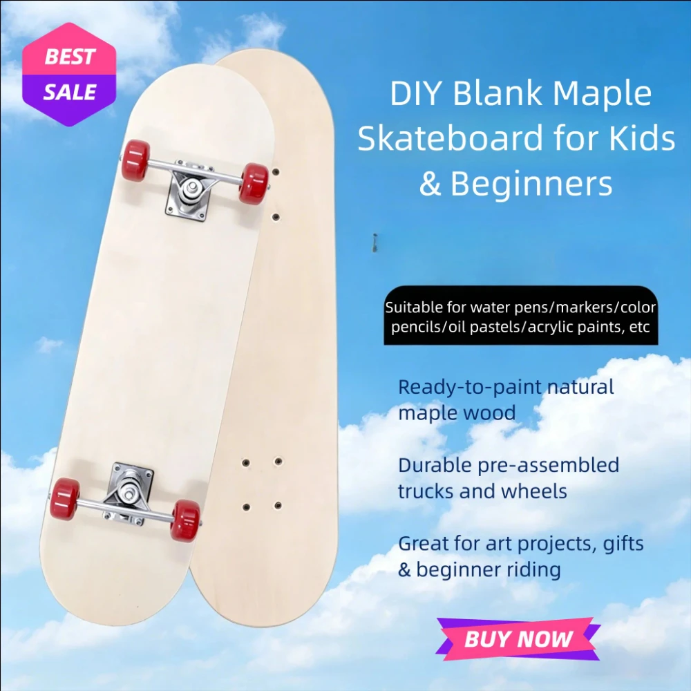 skateboard-em-branco-para-criancas-madeira-natural-de-bordo-de-7-camadas-deck-em-tom-natural-para-arte-e-grafite