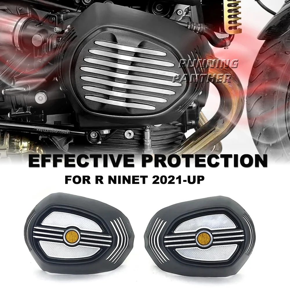 

Motorcycle Engine Guard Cylinder Head Guards Protection Cover For BMW R nine T R nineT Rnine T Rninet R9T R 9T 2021 2022 2023