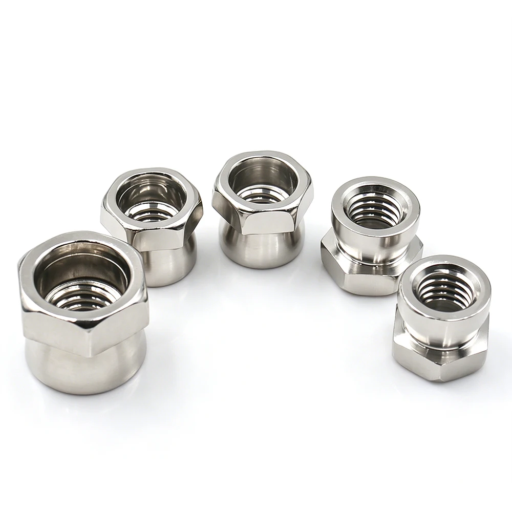304 Stainless Steel Shear Off Nuts Breakaway Anti Theft Security Nuts Tamper Proof Twist Off Fasteners M6 M8 M10 M12