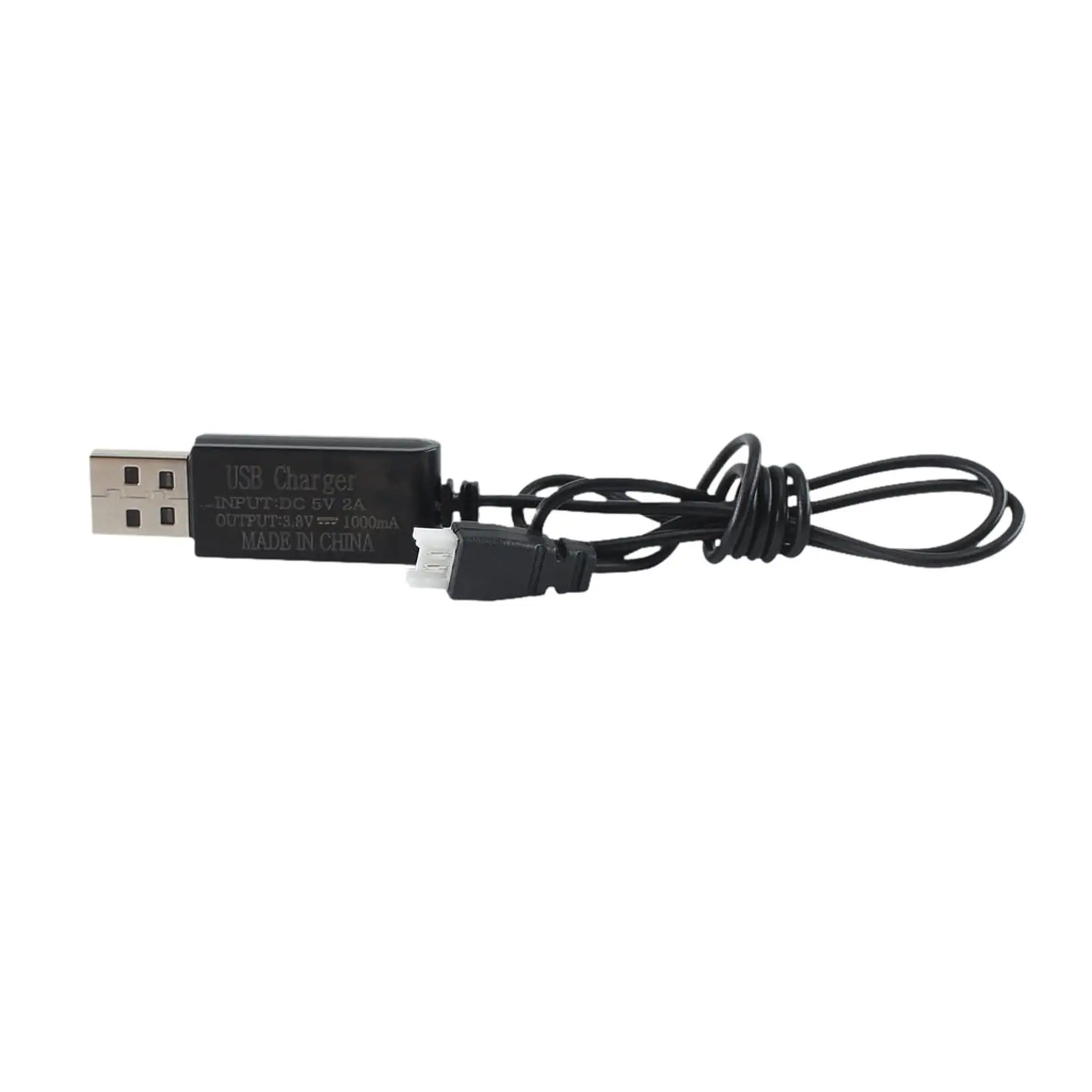 RC Helicopter Charging Cable Compact Size Sturdy Lightweight Upgrade USB Charger 50cm for Wltoys K170 Replacement Accessories