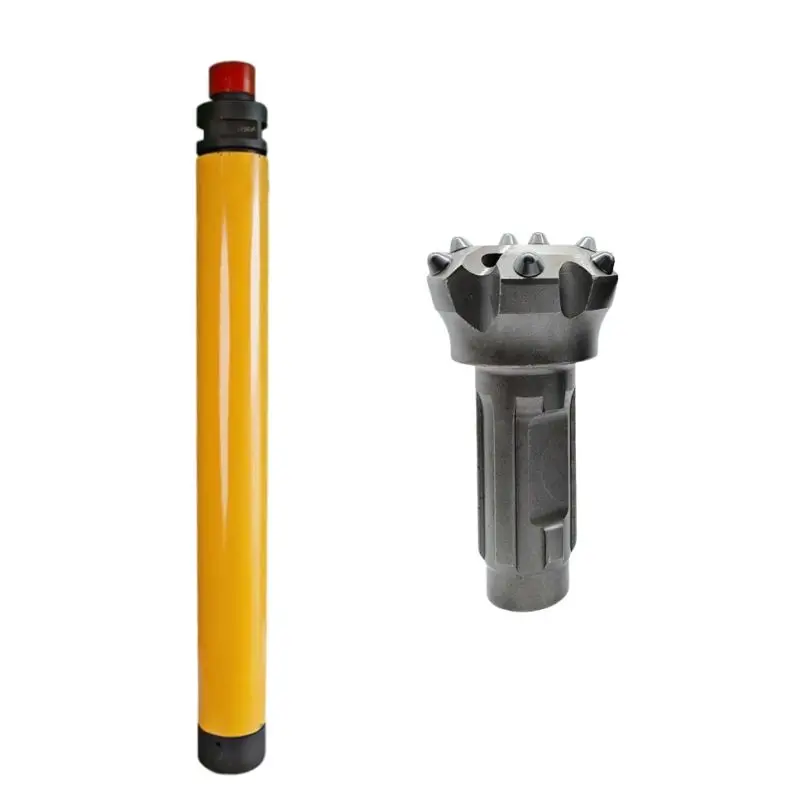 ดอกสว่านกระแทก 165 มม. ดอกสว่าน DTH สำหรับงานขุดเจาะหิน