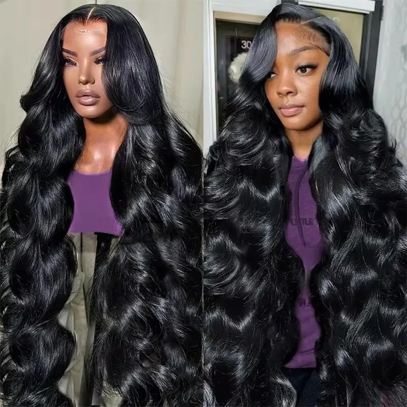 

250 Density 46 Inch 13x6 Body Wave Human Hair Wigs For Black Women Wigs Human Hair 13x4 Lace Frontal Wig Pre Plucked Hair 100%
