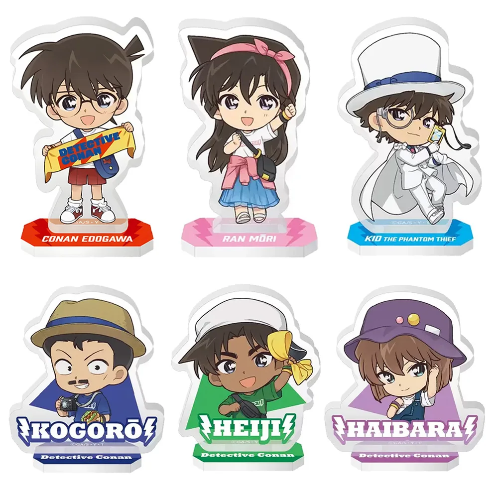 Guo Xiao Luo Store Detective Conan Kogoro Ran Mouri Kaitou Kid Shinichi Kudo Ai Haibara Official anime Acrylic stand  ornament