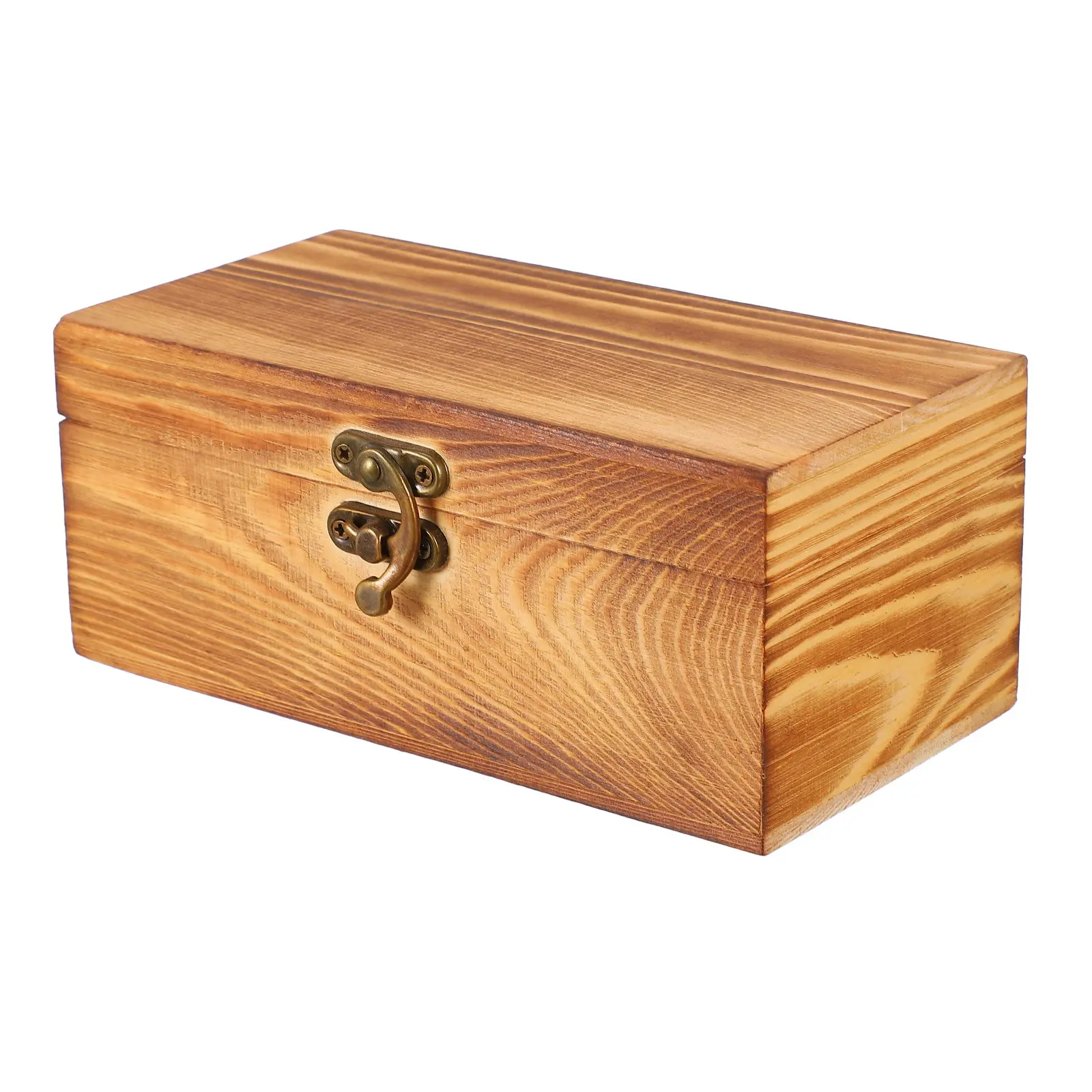 1Pcs Creative Wooden Tea Box Tea Storage Container Tight Seal Dustproof Multipurpose Household Sundries Storage Gift Box