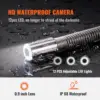 512Hz ロケーター付き下水道カメラ、165 フィート/50 メートル、DVR 機能付き 9 インチパイプライン検査カメラ、12 個の調整可能な LED 付き IP68 カメラ。 3