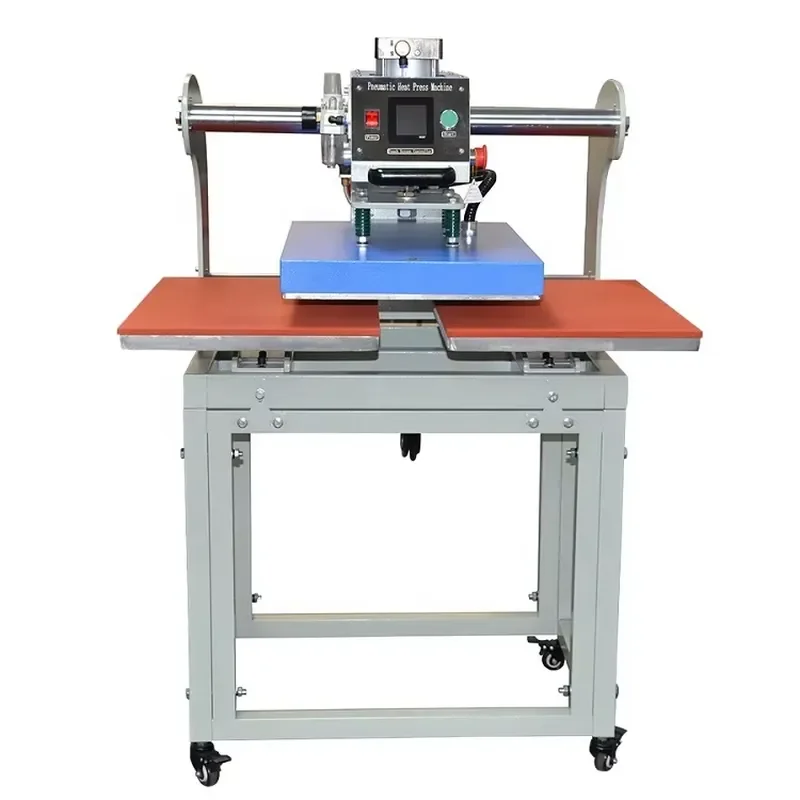 220V Automatic 40*60cm Heat Press Machine for DTF Transfer T-Shirt Printing Adjustable Temperature Pressure and Time
