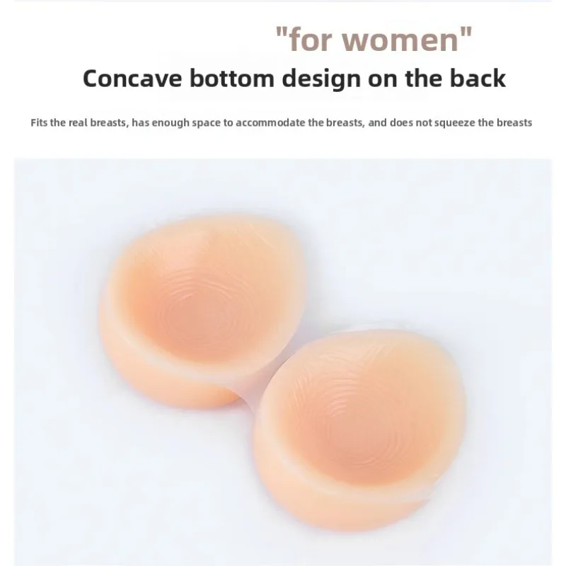 Protesi Mammarie in Silicone con Bretelle, Seno Finto Realistico a Pezzo Unico, Grande Scollatura, per Crossdresser, Drag Queen, Cosplay