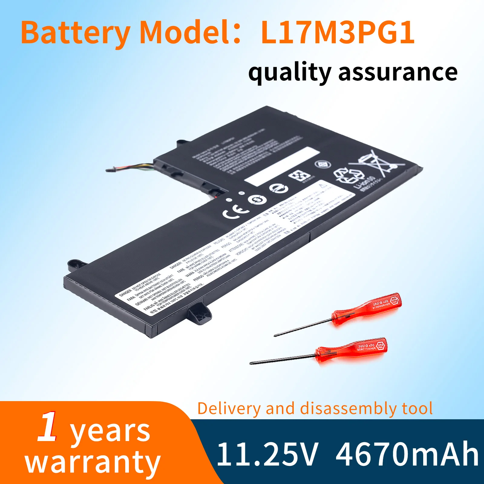 BVBL 17M3PG1 Battery Baterai UNTUK Lenovo Legion Y530 Y540-15IRH Y530-15ICH Y7000 Y7000P L17C3PG1 L17L3PG PG PG