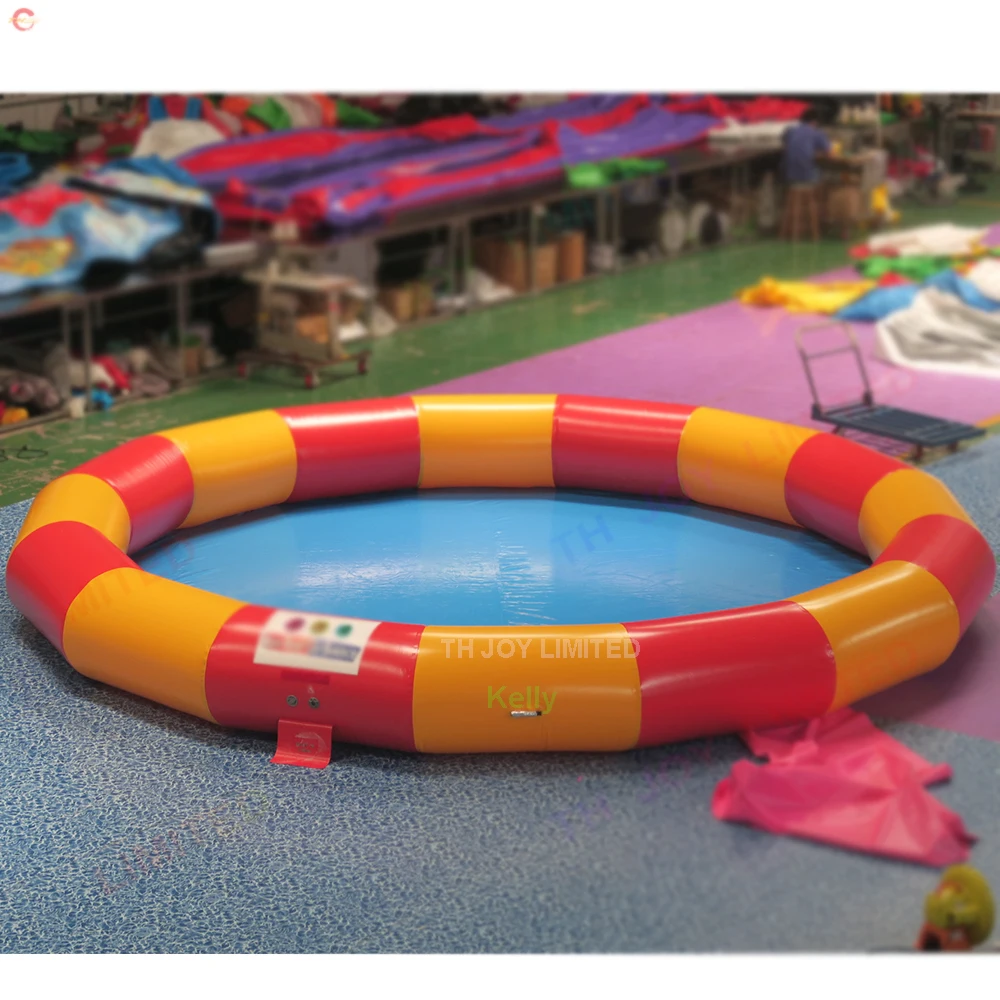 Grande piscine gonflable ronde pour parc aquatique, 6m/8m/10m, livraison gratuite