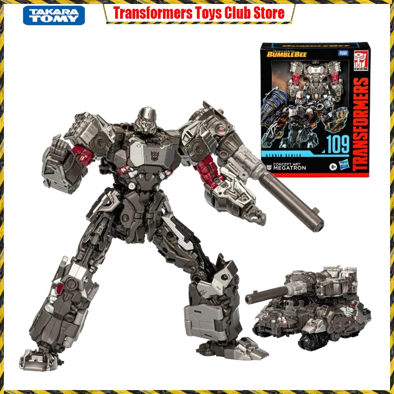 

In Stock Takara Tomy Transformers Bumblebee Studio Series Concept Art Megatron SS109 L Grade Action Figure Toy Gift Collection