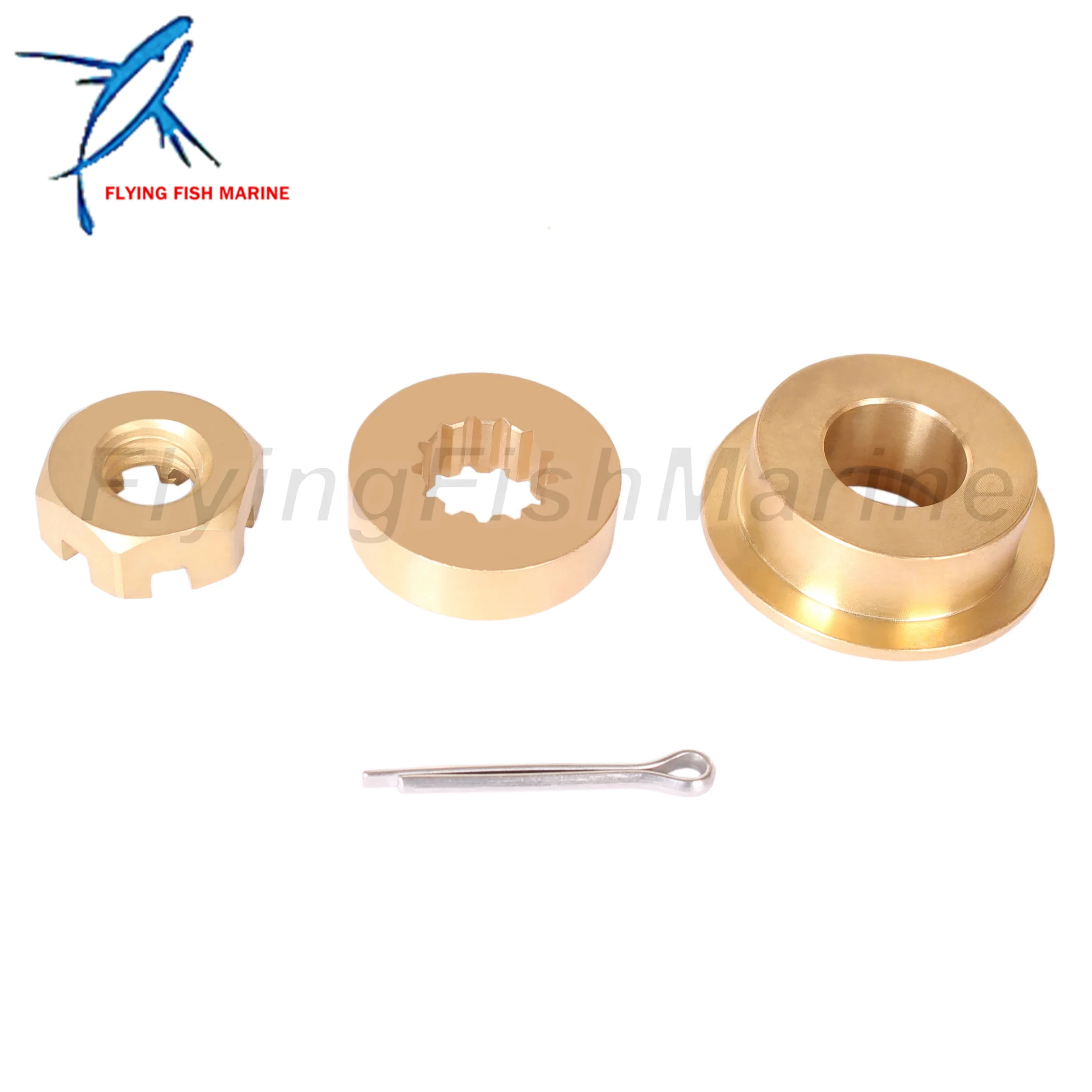 

Boat Engine 0334590 Thrust Bushing, 0323942 Washer Spacer for Evinrude Johnson OMC BRP 8HP-15HP Propeller Hardware Kit