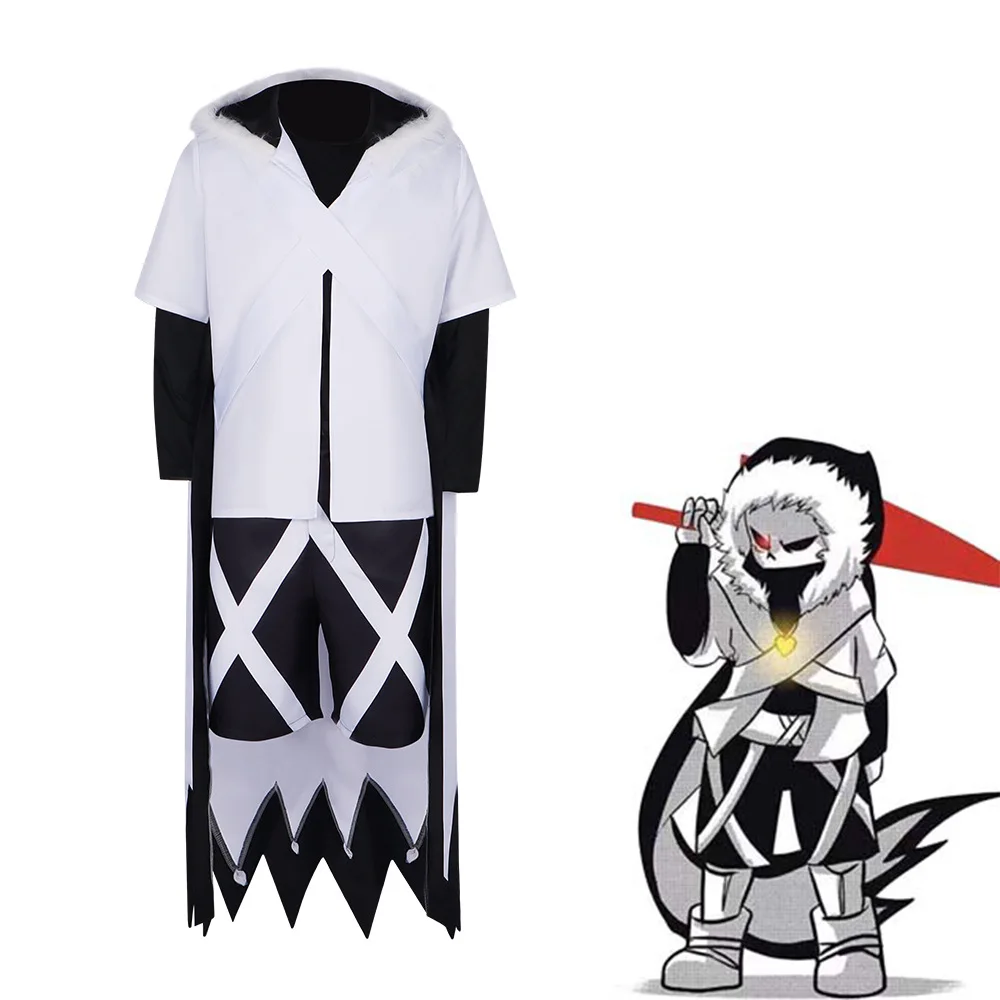 

Cosplay Costume For XTALE Cross Sans A Character From The Game Undertale For Halloween Or Anime Conventions.