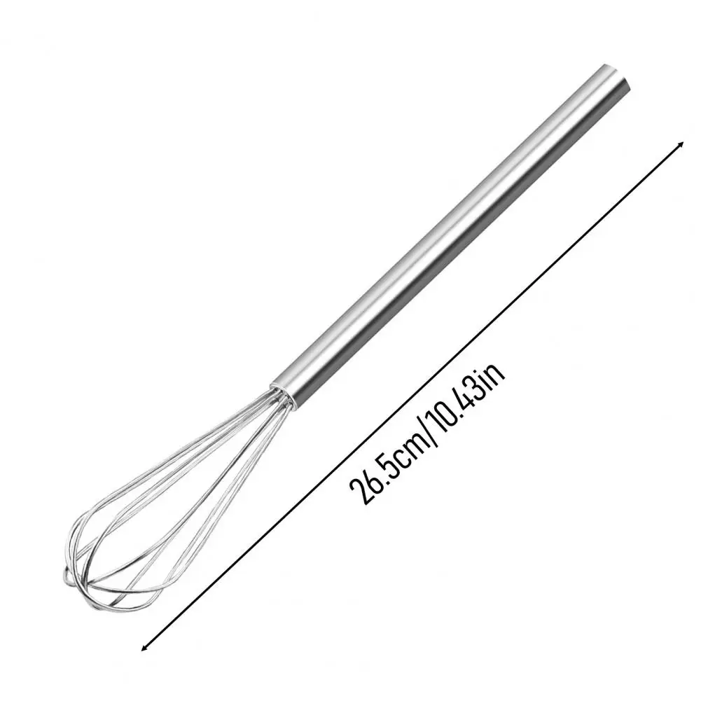 Mini Manual Egg Beater Stainless Steel Hand Mixer Coffee Blending Whisk Kitchen Tool for Mixing Sauces Whisking Batters view 6