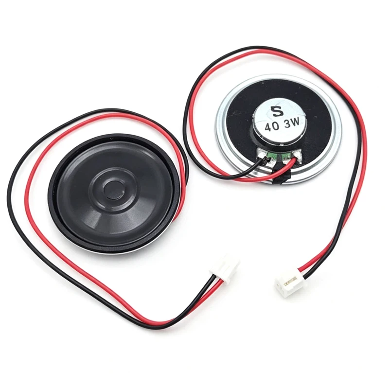Neuer ultradünner Lautsprecher 4 Ohm 3 Watt 3W 4R Lautsprecher Durchmesser 40MM 4CM Dicke 5MM mit PH2.54-Anschluss Kabel Länge 20C 2 Stück/Lot – Detail 1