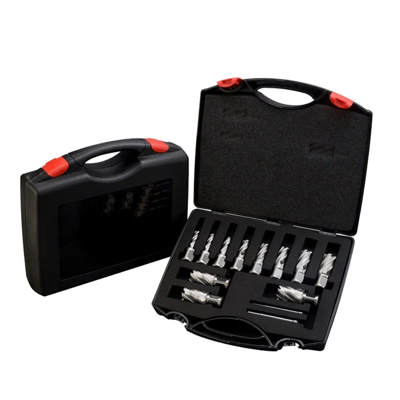 New arrival power tools kit set electric wrench annular cutter manufacturer hss drill bit for drilling holes