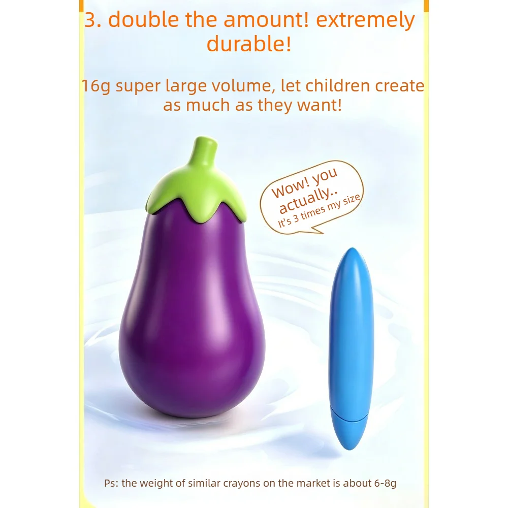 Set de Crayones de Frutas para - Baby Food Oil reseña y precio