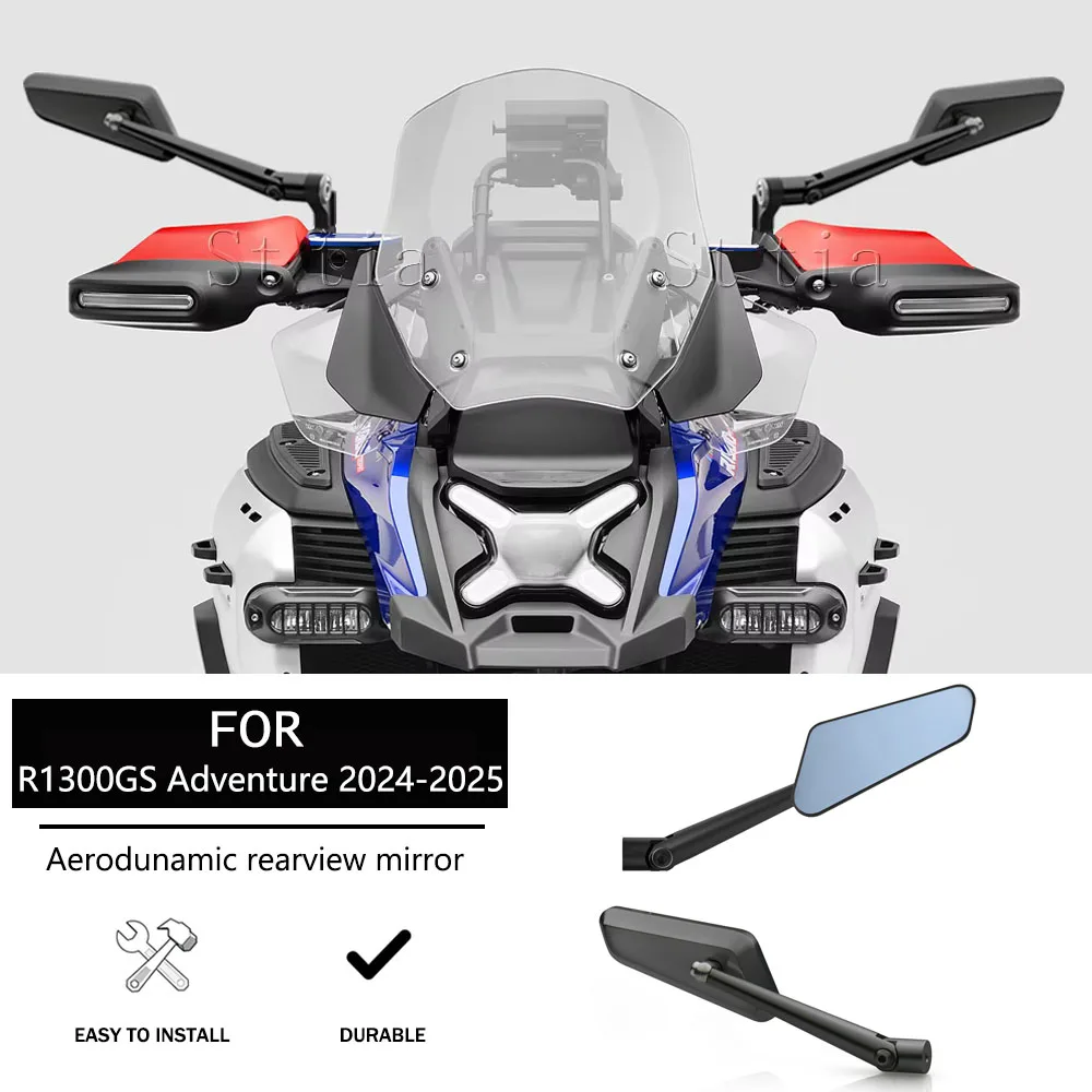 

Rearview Mirror For BMW R1300GS r1300gs R1300GS Adventure 2024 2025 2026 Motorcycle Accessories Side Rear View Mirror Rotatable