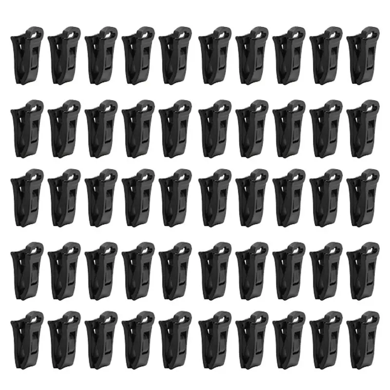 A19F-50 Sock Clips For Washing Machine And Dryer Laundry Clips, Socks Clothespin, Towel Clips For Washing, Sock Clip