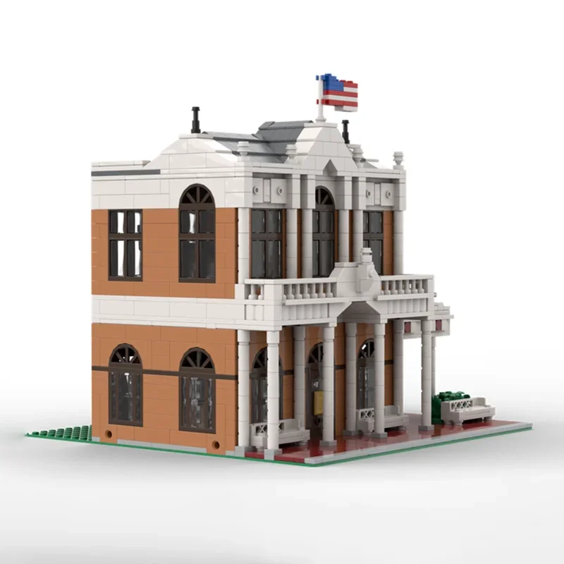 บล็อกตัวต่อ Moc ห้องส่งเสริมการค้าดีลักซ์เทคโนโลยีโมดูลาร์อิฐของขวัญคริสต์มาสของเล่น DIY ชุดประกอบ