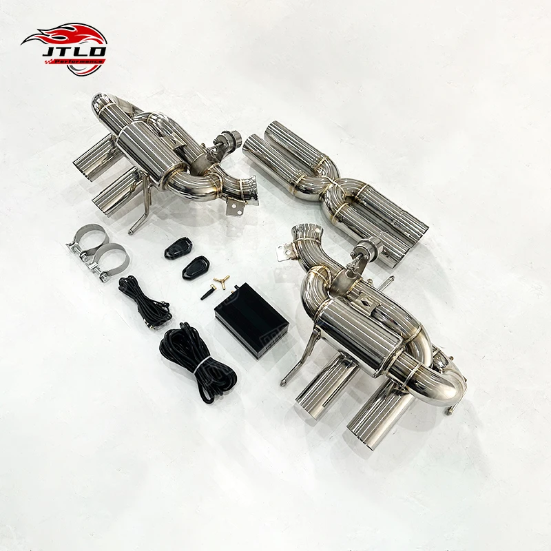 JTLD Performance 304SS Valved Exhaust Valvetronic Catback لنظام العادم Ferrari F12 Escapes
