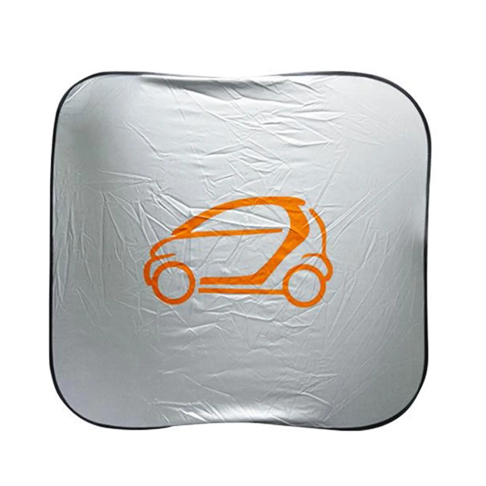 Silver Sunscreen Sunroof Folding Sunshade For Sun Protection On Move 3. Maintain Comfortable As Shown