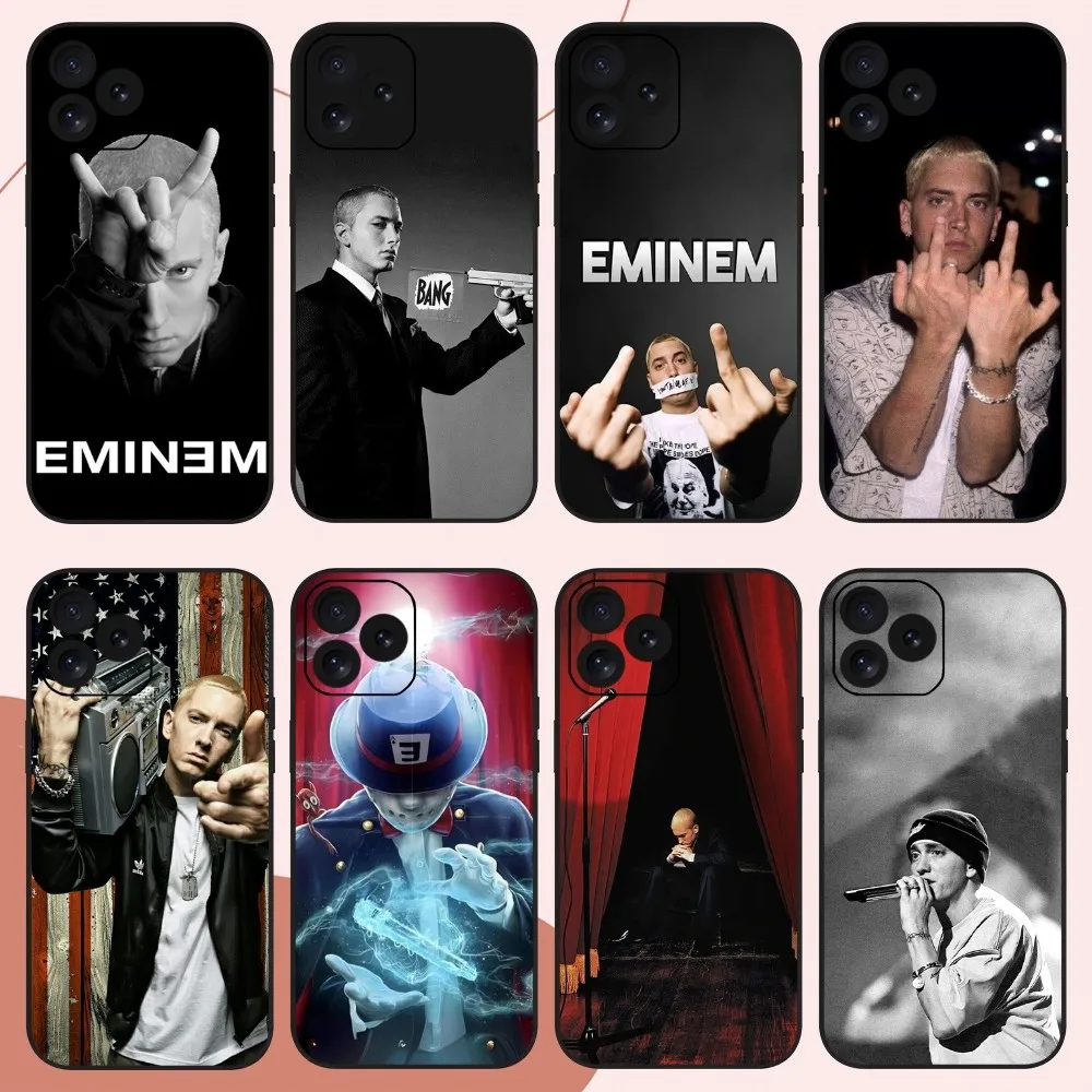 Singer E-Eminem The Death of Slim Shady Phone Case For iPhone 14 15 8 11 12 13 XS Mini X XR PRO MAX Plus Cover