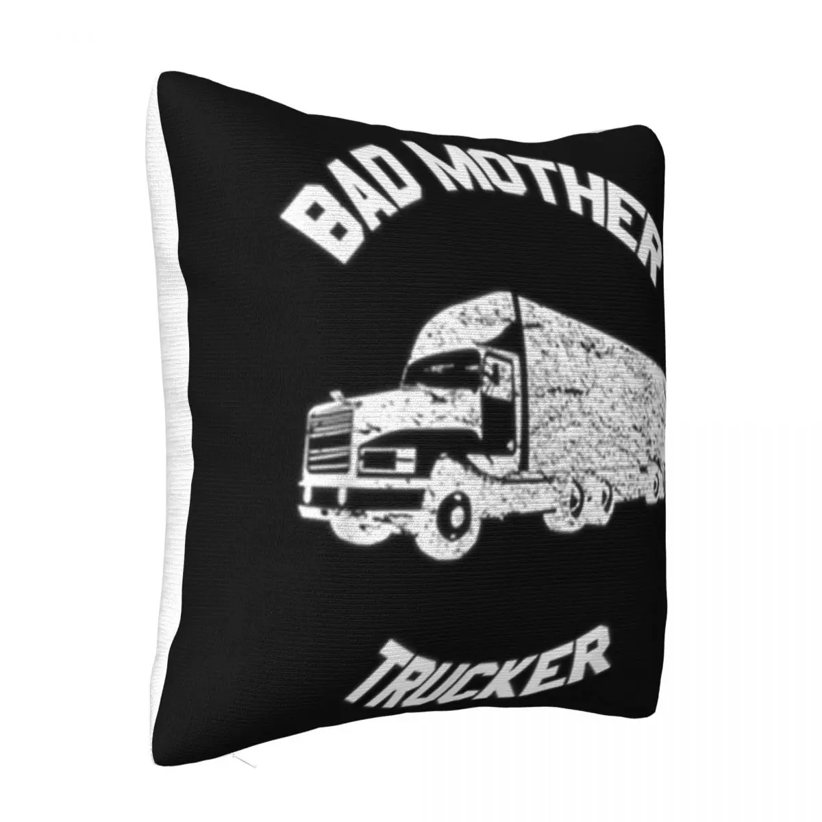 Beautiful Bad Mother Trucker Truck Driver Funny Trucking Gift Print Cartoon Character Pillow Case