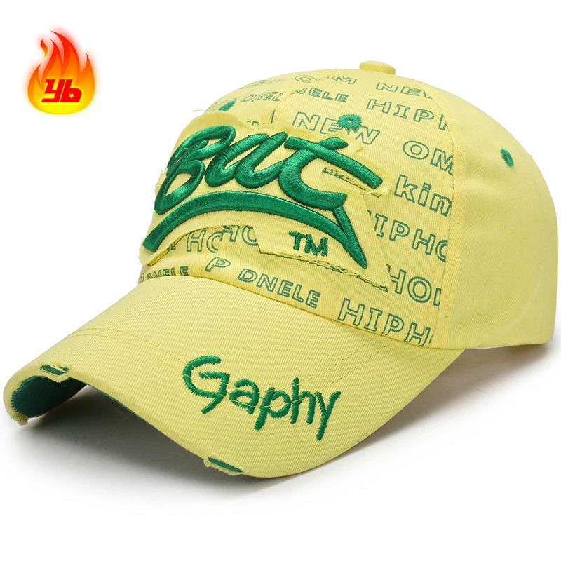 3D-Buchstaben-Stickerei-Patch, Baumwoll-Baseballkappe, verstellbarer Hinterkopf, neue Herren- und Damen-Outdoor-Freizeit-Sport-Sonnenkappe, Trucker-Caps, Dad-Hat – Detail 9