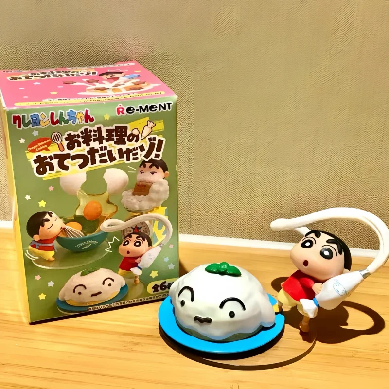 

Re-ment Crayon Shin Chan Chanse, кукла в стиле сна, миниатюрная модель сцены, кавайные украшения, модные фигурки, периферийные игрушки
