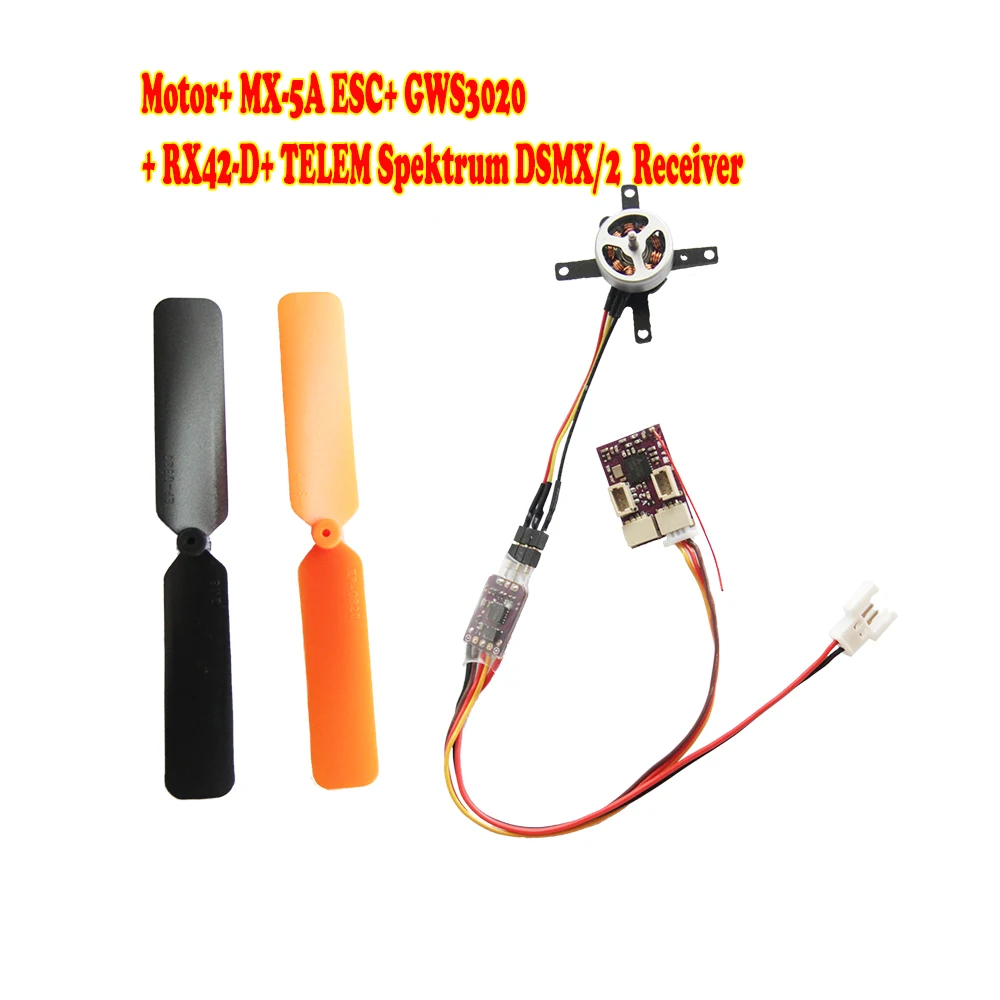 AP03L 15000KV 3.5gブラシレスモーター、マウント付き3020プロップ