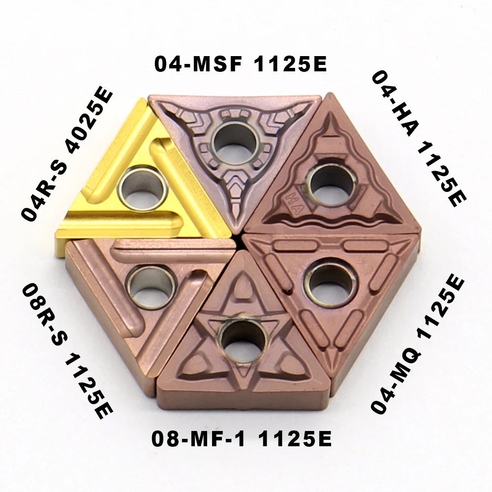 Msf Mf1 1125e 4025e Carbide Insere Ferramenta de Torno Externo Cnc Cortador Ferramentas Lâmina de Metal Tnmg160404 Tnmg160408r-s mq ha