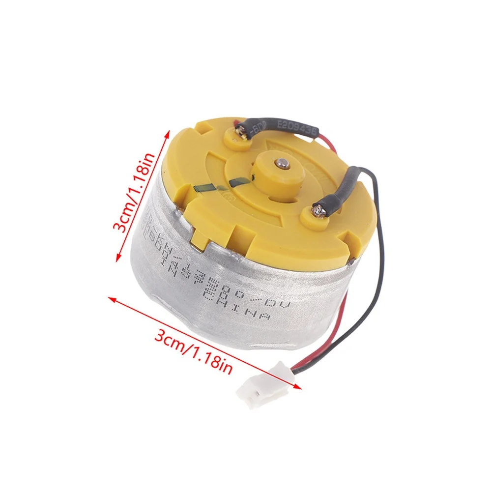 12V DC Carbon Brush Motor RC-500 13500 Designed Specifically for Side Brush Actuation in For Robot Vacuum Cleaners