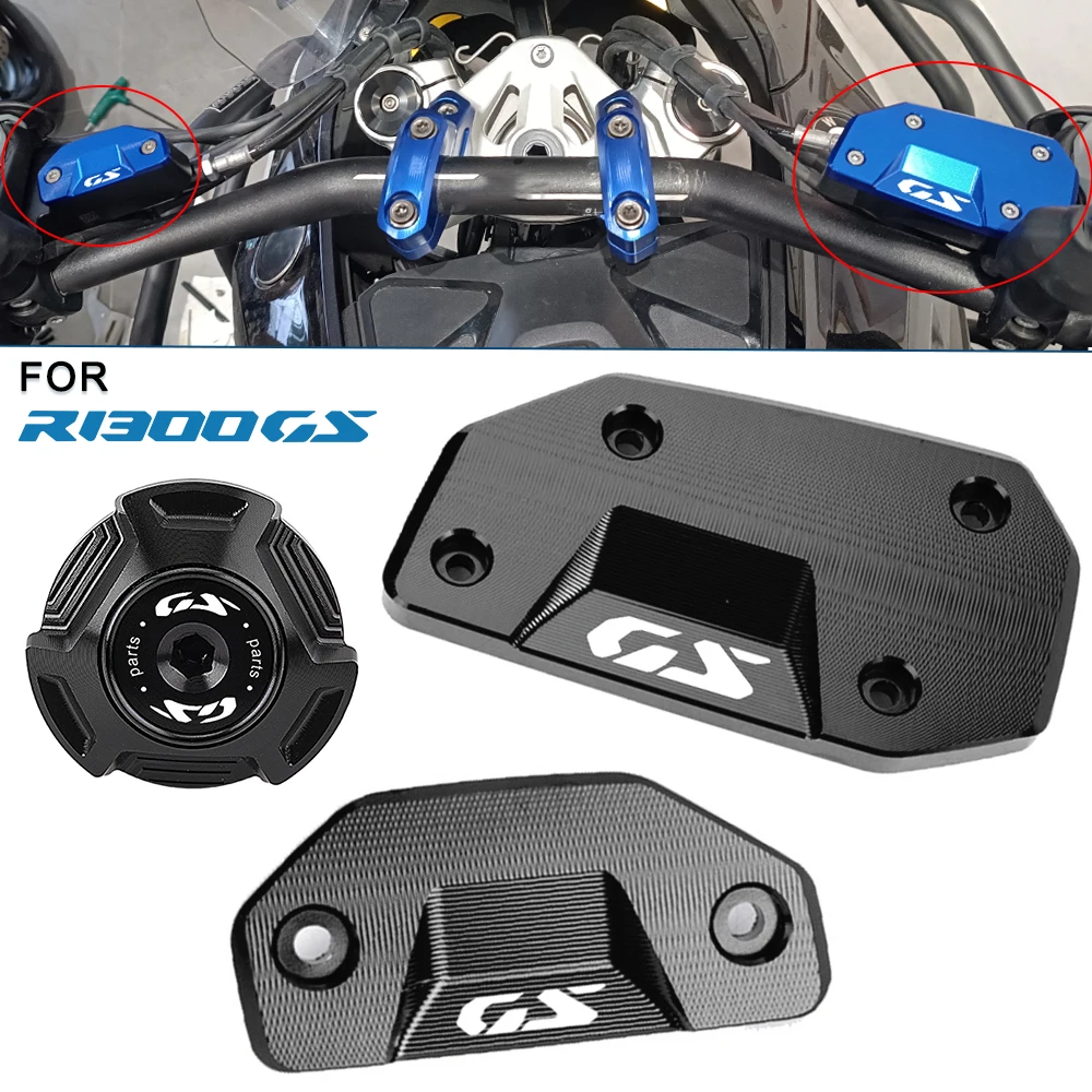 

For BMW R1300GS R 1300 GS 2024 2025 2026 Motorcycle Front Brake Clutch Fluid Reservoir Covers Engine Oil Filler Cap CNC Aluminum