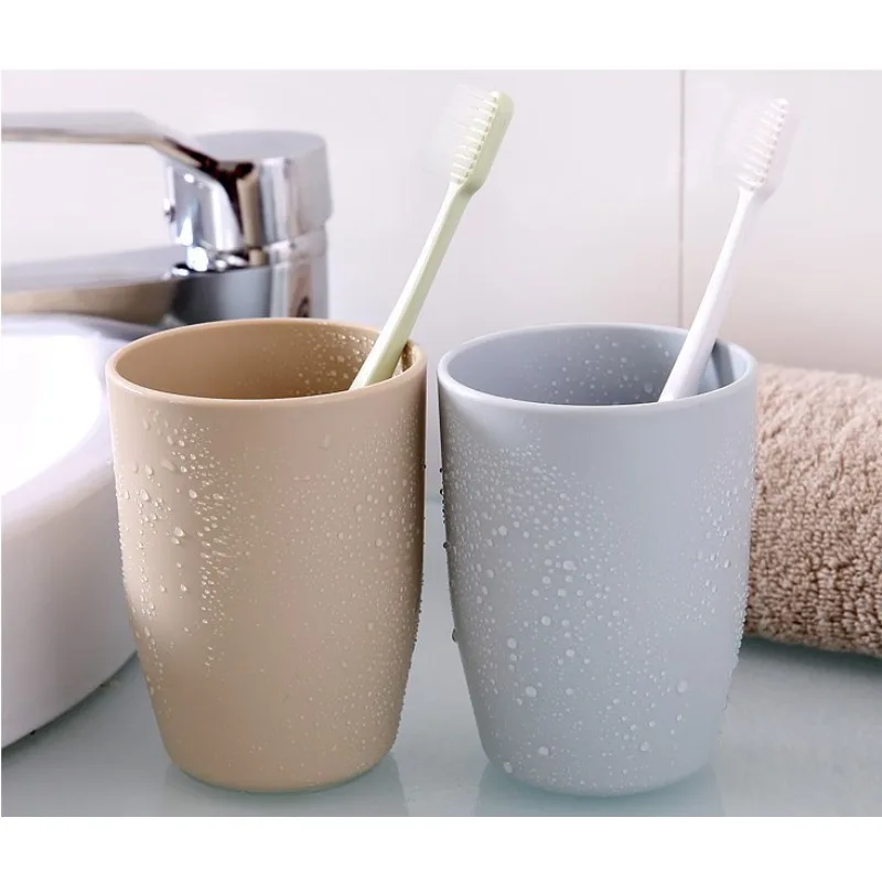 1pcs Creative Mouthwash  Travel Children\'s Environmental Protection Wheat Toothbrush Couple Toothbrush Cup Washing Cup