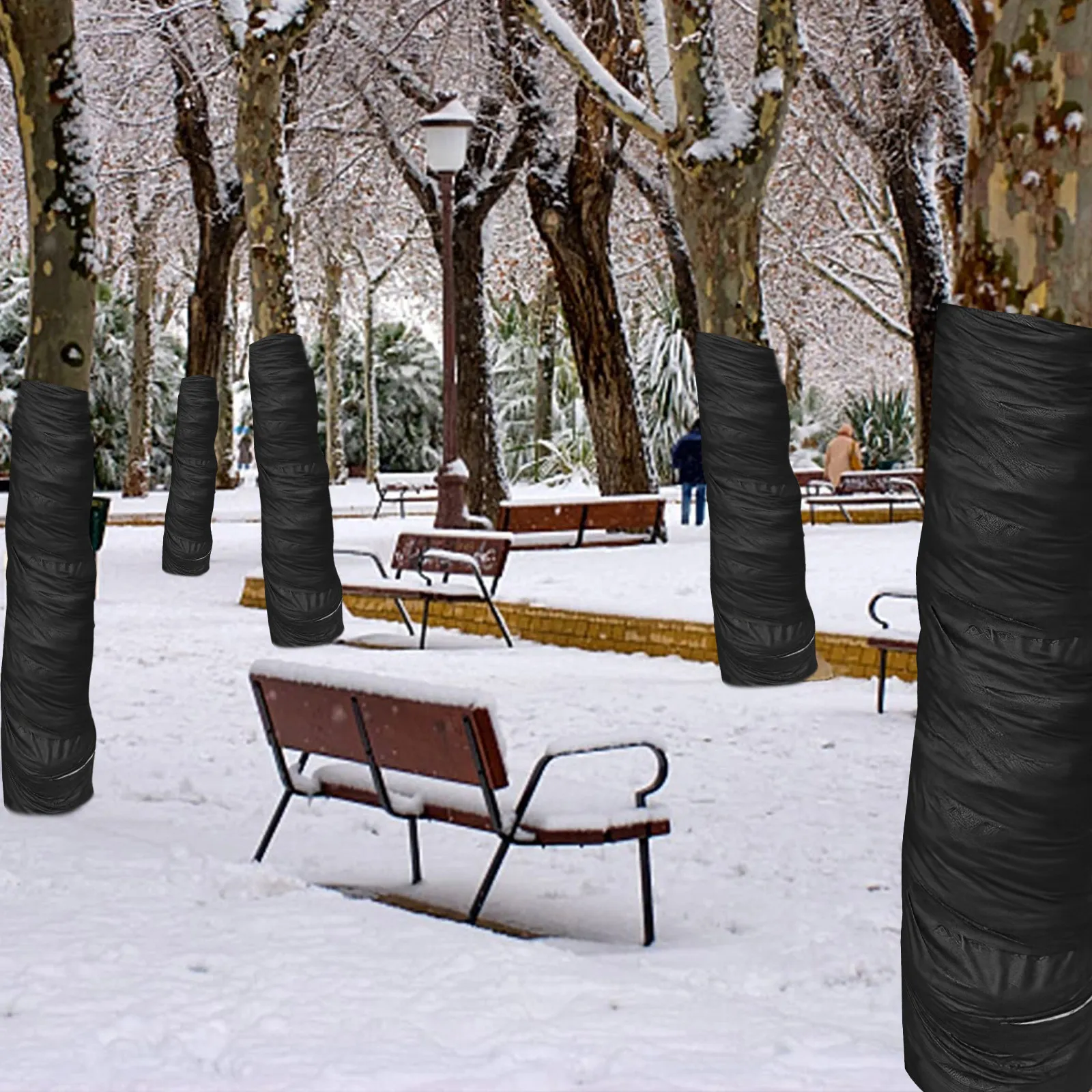 1 Roll Widen Tree Trunk Protector Non-Woven Cloth Freeze Protection Wrap Winter Tree Repair Bandage