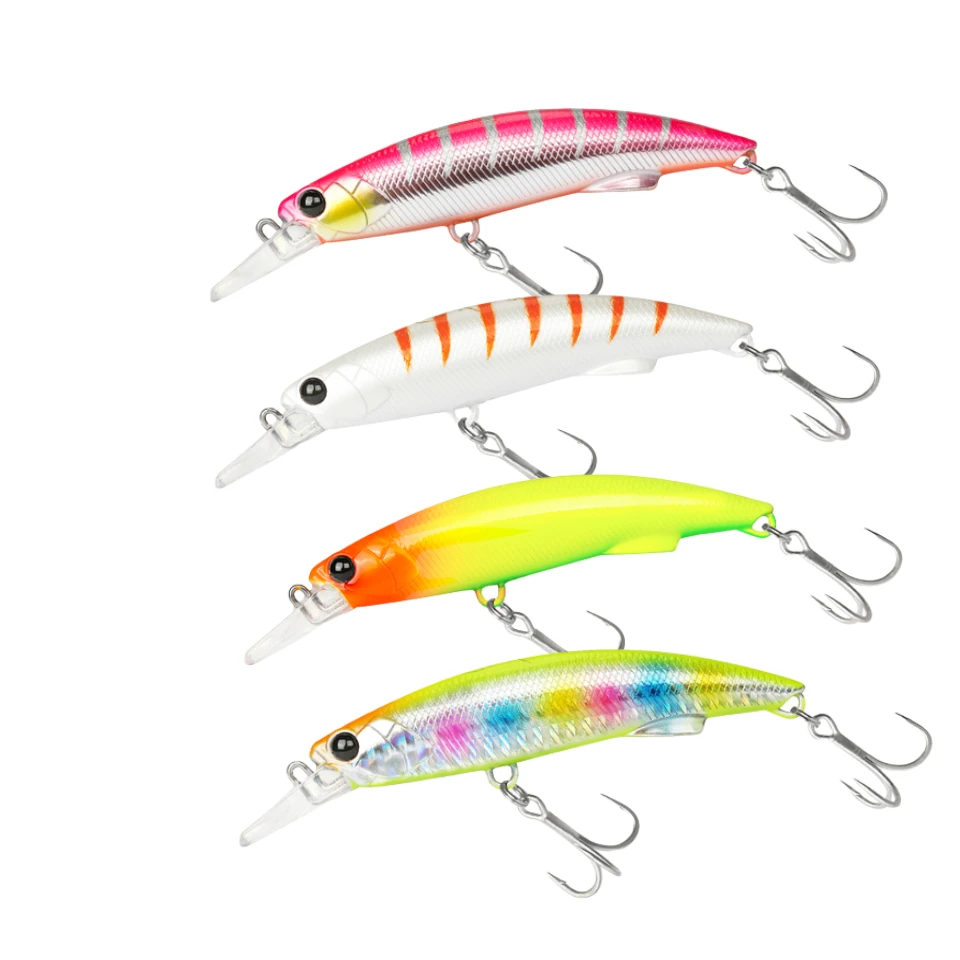 

TSURINOYA 4PCS 90S Heavy Minnow Sinking Fishing Leurre 37g 90MM STRIKER Pike Lure Big Leurre Isca Artificial Fishing Accessories