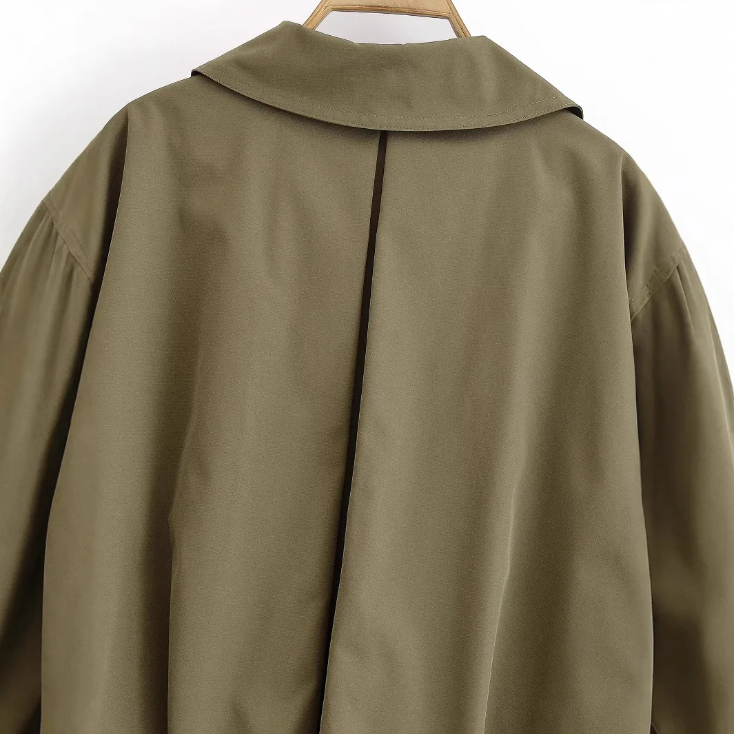 Fall 2025 New Women's Street Fashion Buckle Bomber Jacket