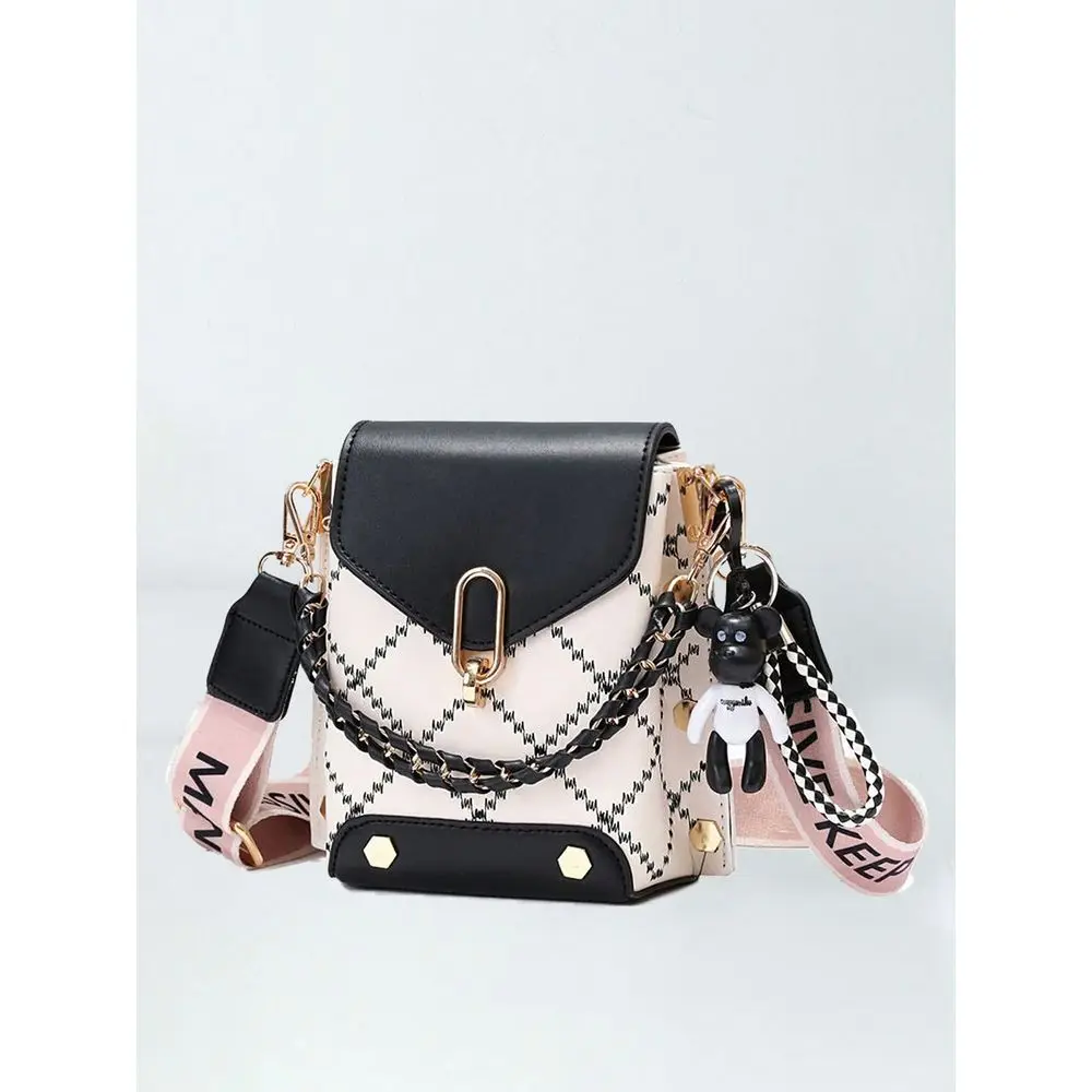 

Stylish Rhombus Shoulder Crossbody Bag Small Square Satchel Bag For Casual Daily Use And Valentines Day