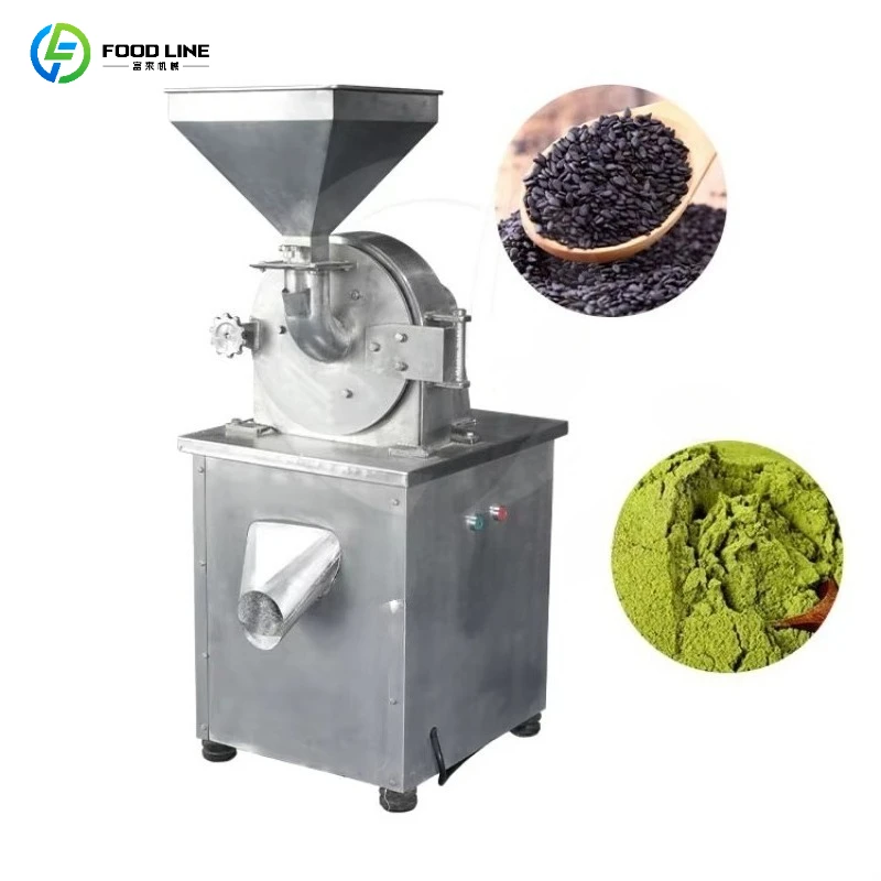 Molino de Harina de Trigo de Acero Inoxidable de Alta Calidad con Tecnología Italiana, Molino Universal para Especias y Alimentos, Personalizable
