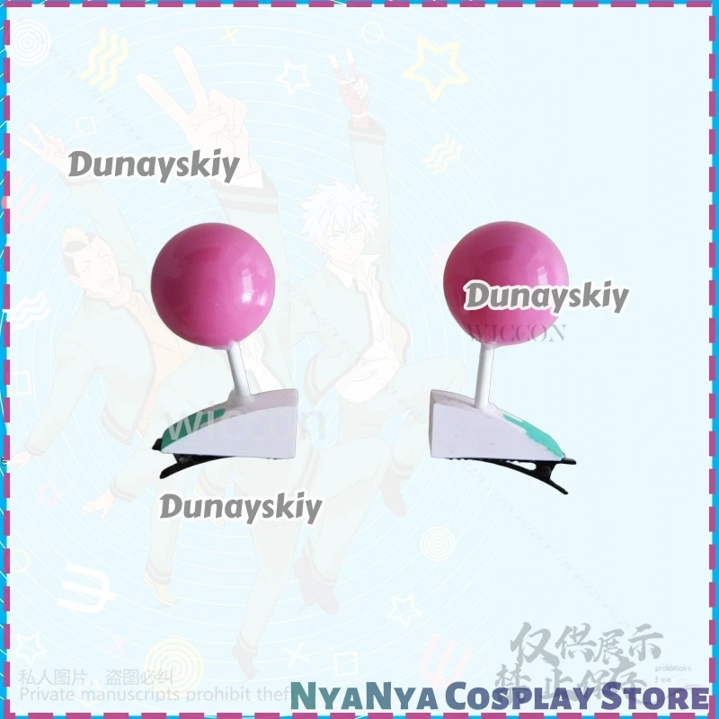 Anime The Disastrous Life Of Saiki K. Cosplay Saiki Kusuo DK Green School Uniform Coat Pants Hot Pink Wigs Headwear Customized