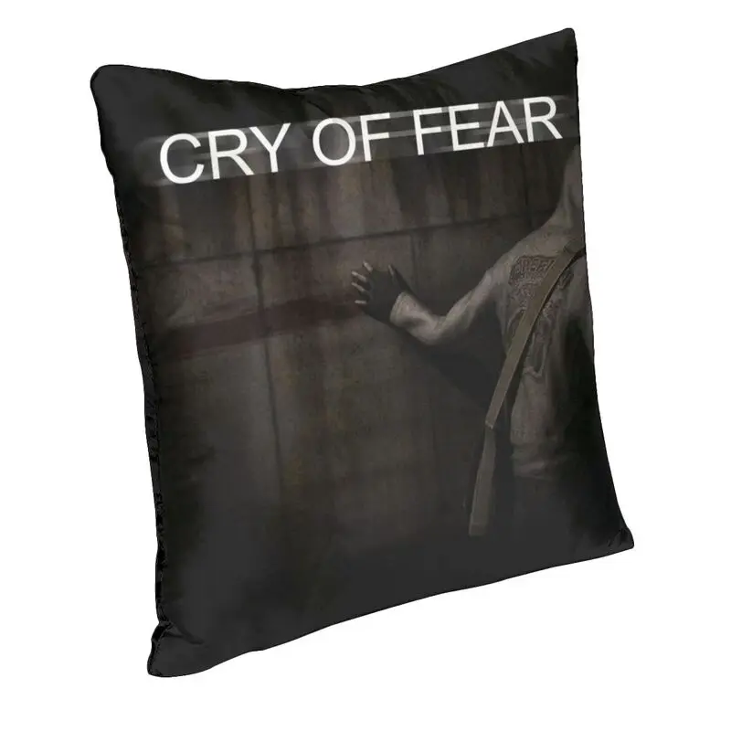 Swedish Horror Game Cry Of Fear Pillow Case for Living Room Modern Cushion Cover Car Pillowcase