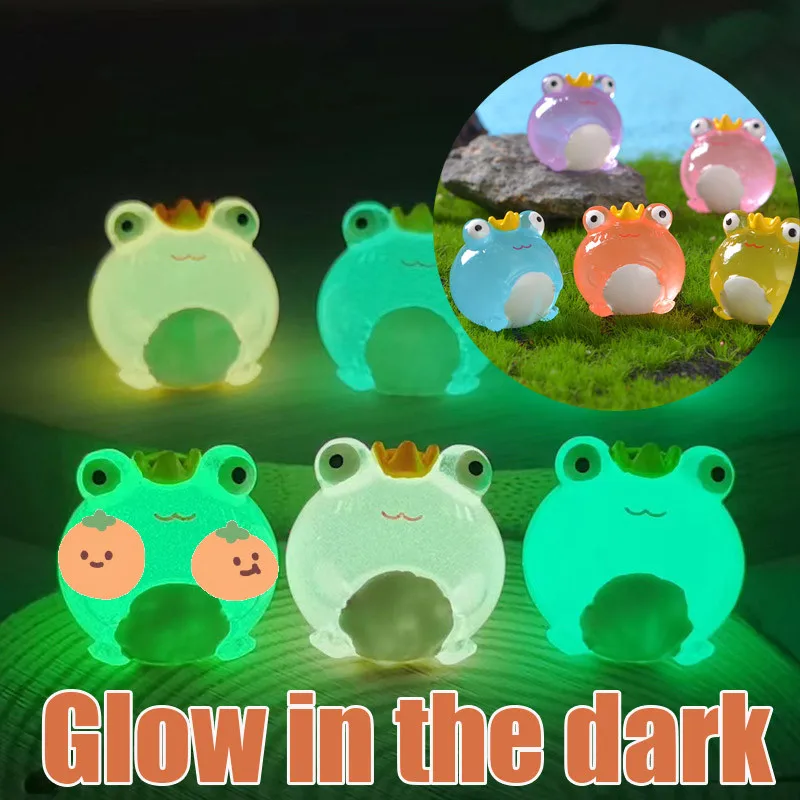 10~50PCs Luminous Miniature Cute Turtle Figures Glow in The Dark Mini Resin Animals Turtle Fairy Garden Decoration Accessories