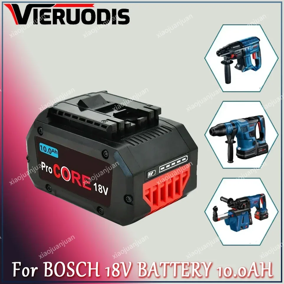 

For Bosch 18V 6.0AH 8.0AH 10.0AH Professional Cordless Tool BAT618 BAT609 GBA18V80 21700 Battery ProCORE Replacement Battery