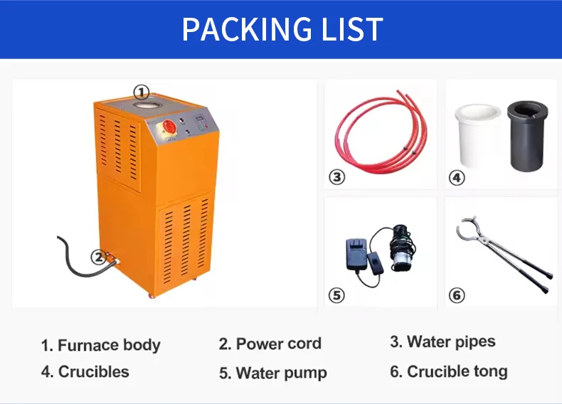 

Precious metals 2kg 4kg 380 volts 220 240 volts 1400 watts High efficiency gold furnace