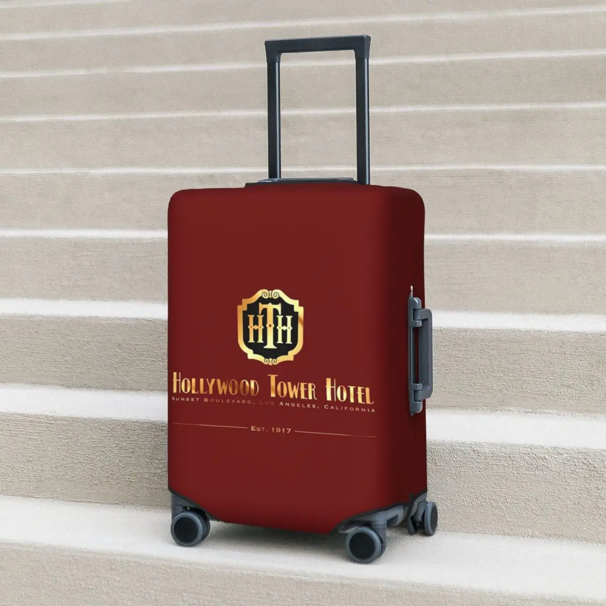 

HTH 2, защитный чехол для чемодана, эластичные защитные чехлы для багажа для путешествий на 18-32 дюйма